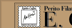 Studio Filatelico Caffaz - Perizie filateliche - Certificati di garanzia