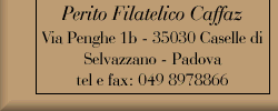 Studio Filatelico Caffaz - Perizie filateliche - Certificati di garanzia